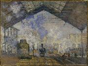 La Gare Saint-Lazare de Claude Monet, Claude Monet